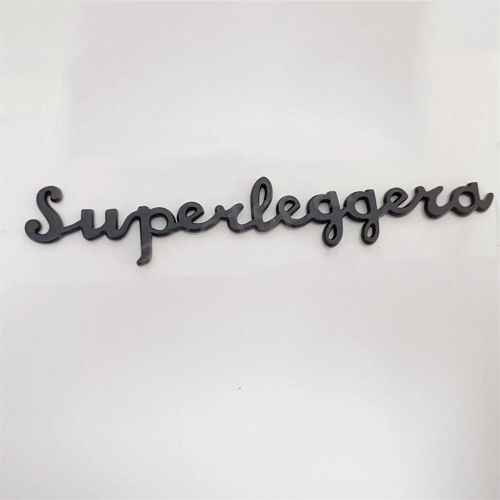 Aston Martin DBS Superleggera Bonnet Superleggera Matte Black Badge Factory