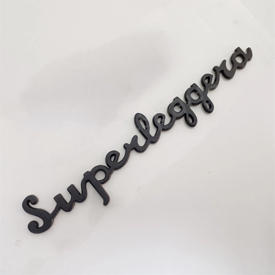 Aston Martin DBS Superleggera Bonnet Superleggera Matte Black Badge Factory