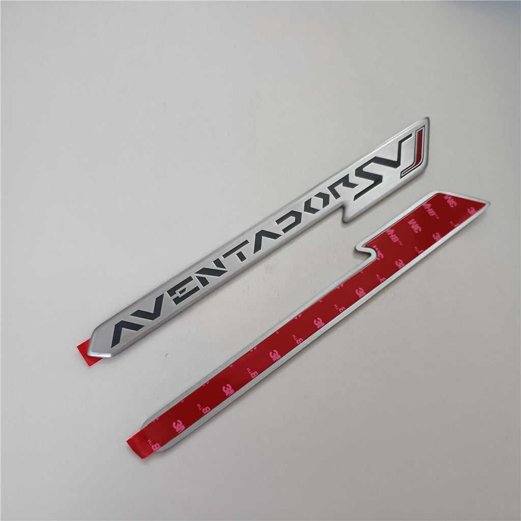 2XLamborghini Aventador LP770 SVJ Coupe Inscription  Decorative Badge 470854499F