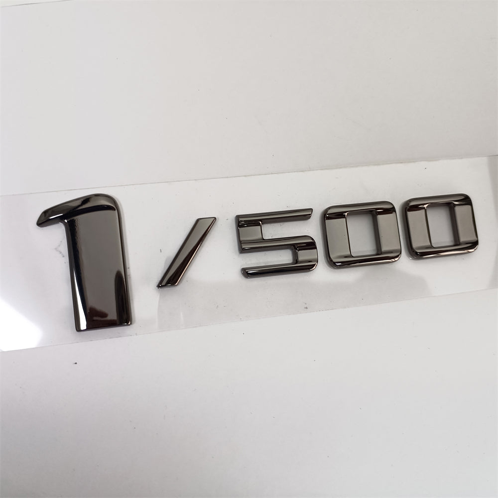 Aston Martin DBX 1/500 Side Badge Gunmetal Grey Emblem MY83-255A96-AA Factory