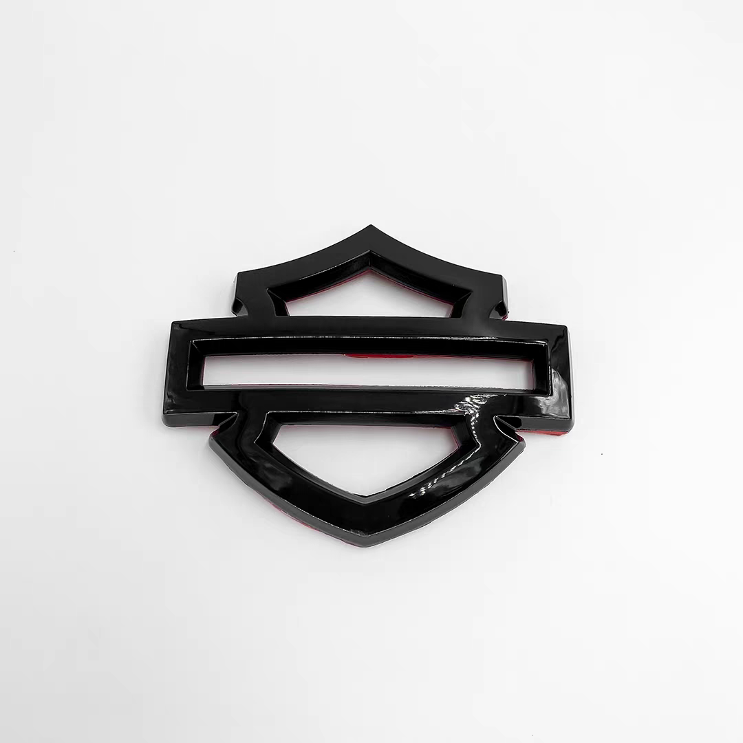 Harley davidson  Metal CVO Tank Emblems Badges New Sliver black-chrome Factory