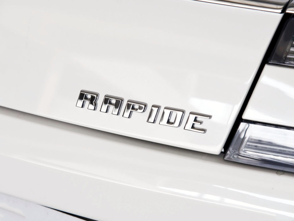 1X Genuine Aston Martin Rapide Badge Rear Rapide Emblem AD43-001B40-BA Factory