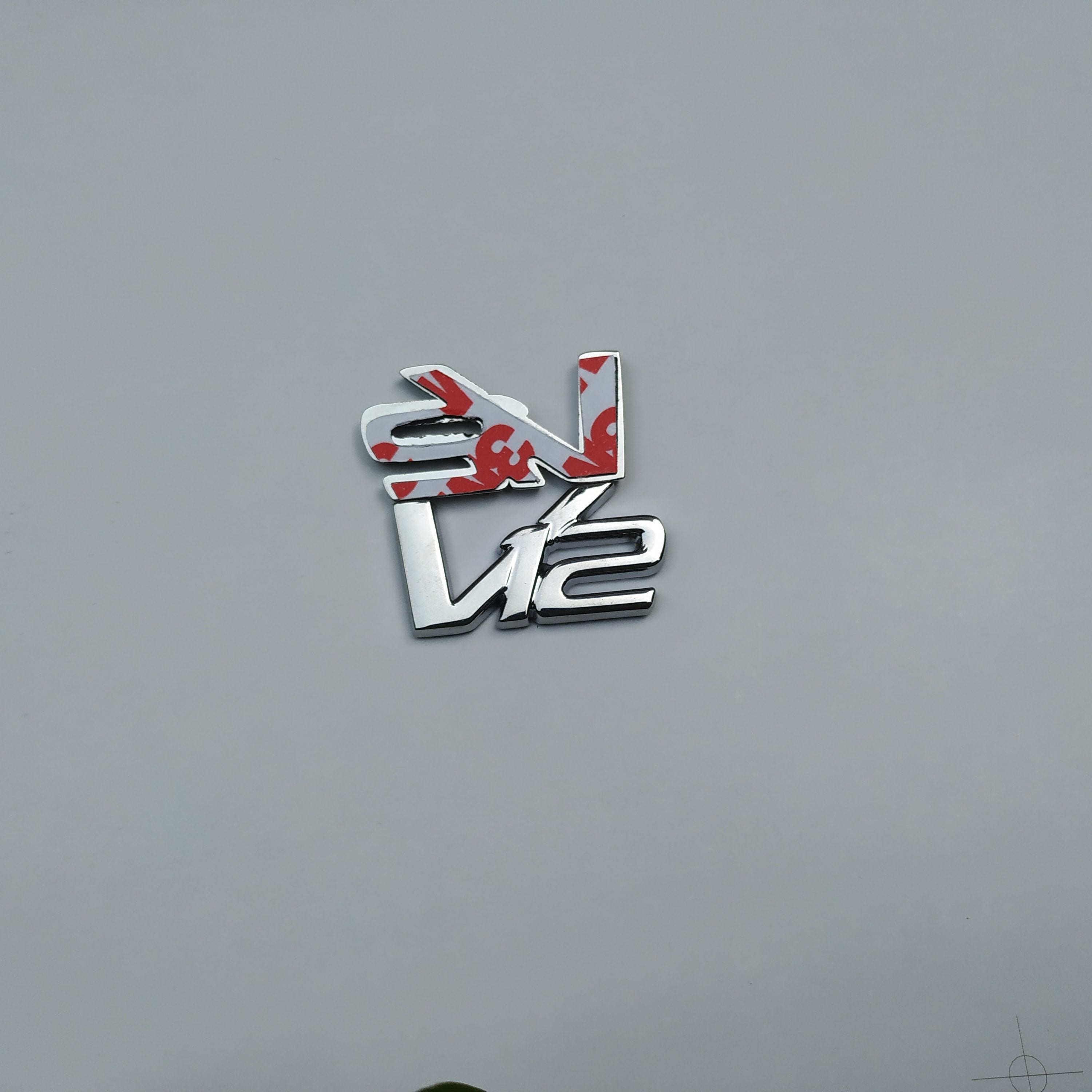 Aston martin V12 Metal Emblem Badge Kit Italiaspares