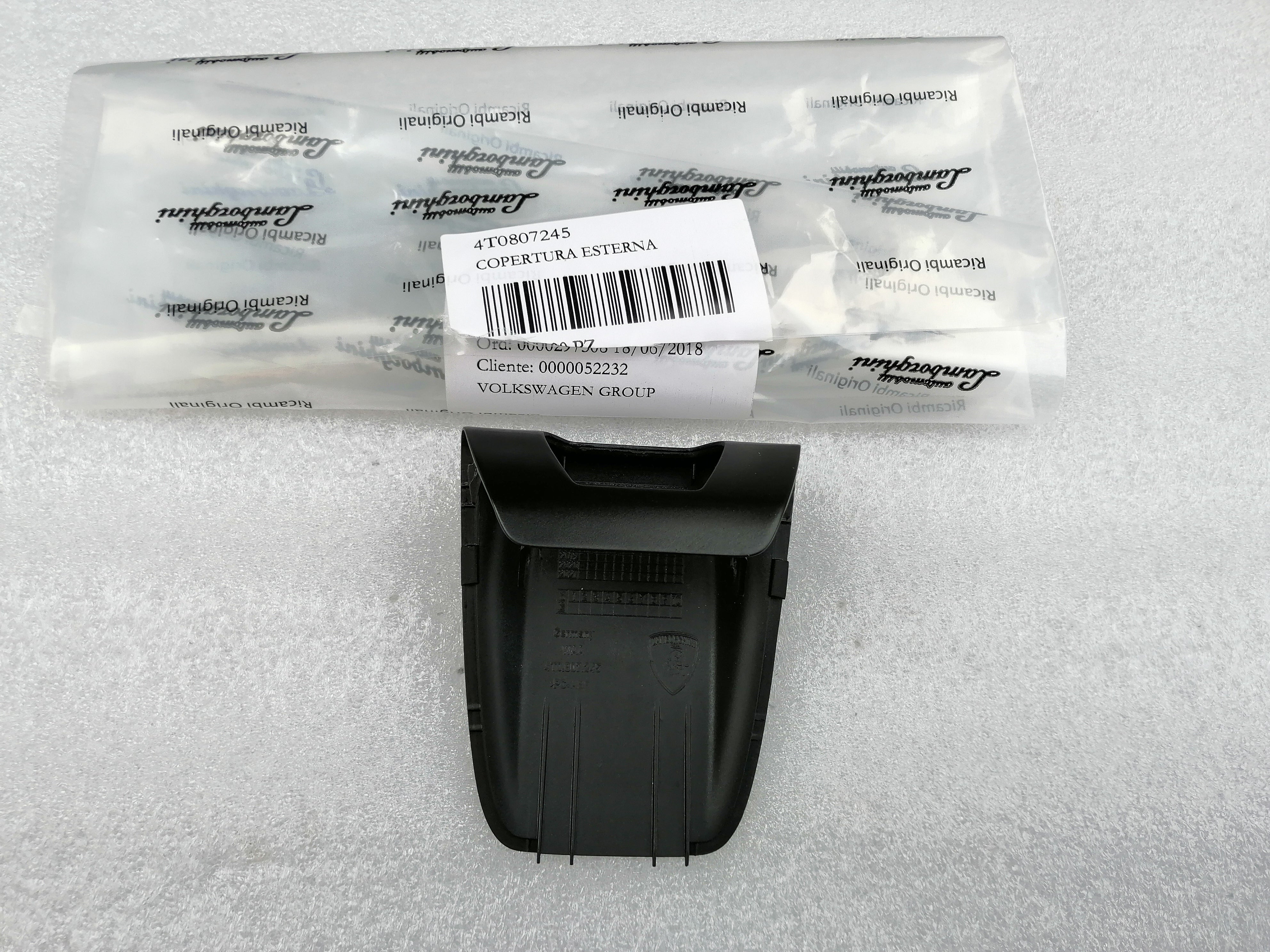 Lamborghini LP580 LP610 rear camera cover rear radar rear bar panel Italiaspares