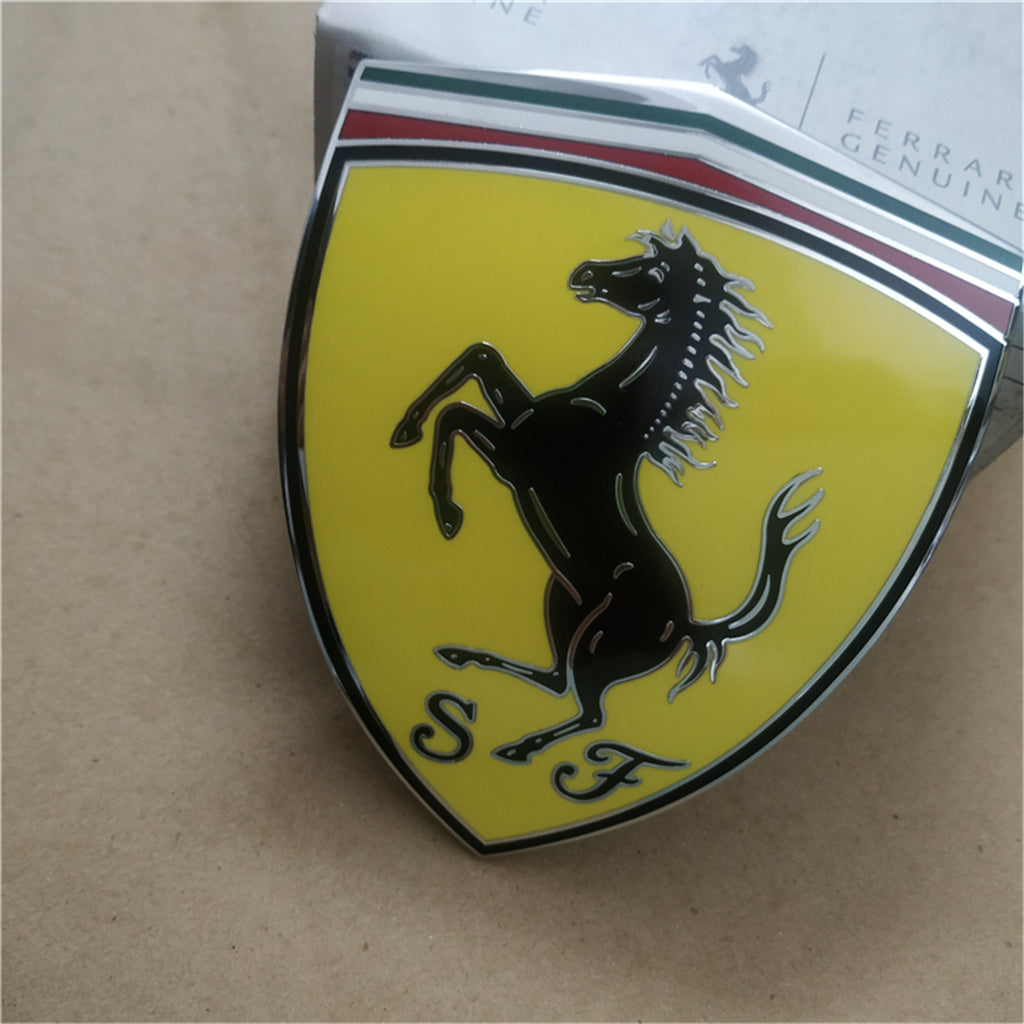 Genuine Ferrari 296GTB Fender Shield Badge Emblem 771434 Factory