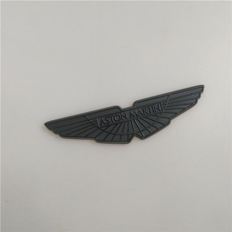 Aston Martin New Vantage Bonnet/Boot Black Chrome Badge & Rear Badge Italiaspares