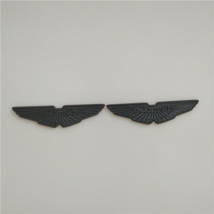 Aston Martin New Vantage Bonnet/Boot Black Chrome Badge & Rear Badge Italiaspares