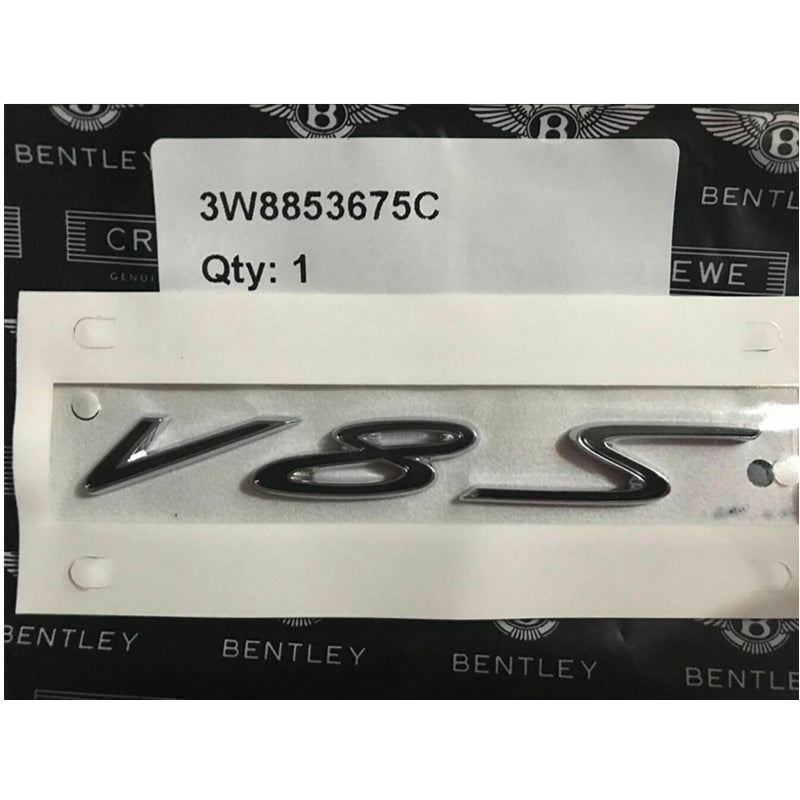Genuine Bentley Continental GT Speed V8S Sidehead Emblem 3W8853675C Factory