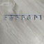 1xFerrari Manifold Badge Emblem Chrome Silver (15cm*2.05cm) Italiaspares